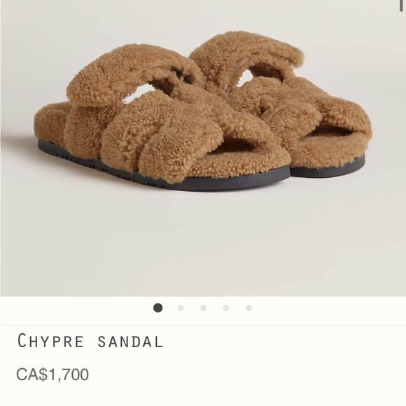 ‼️SALE‼️HERMES CHYPRE SANDAL NWT - Picture 1 of 7